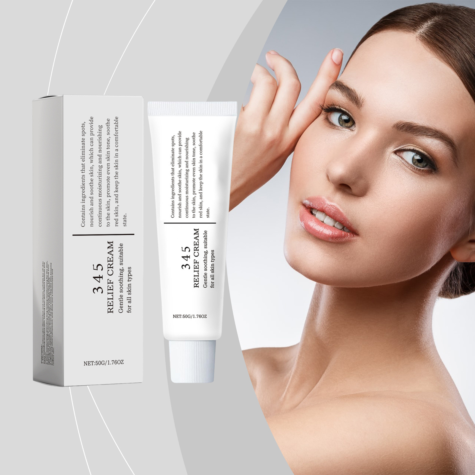 Skincare Glowing - Crema hidratante antioxidante para aliviar las