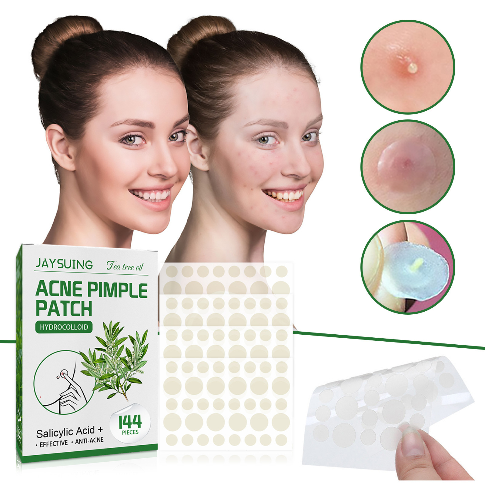 Parches hidrocoloides para el  - Face Oil reseña y precio