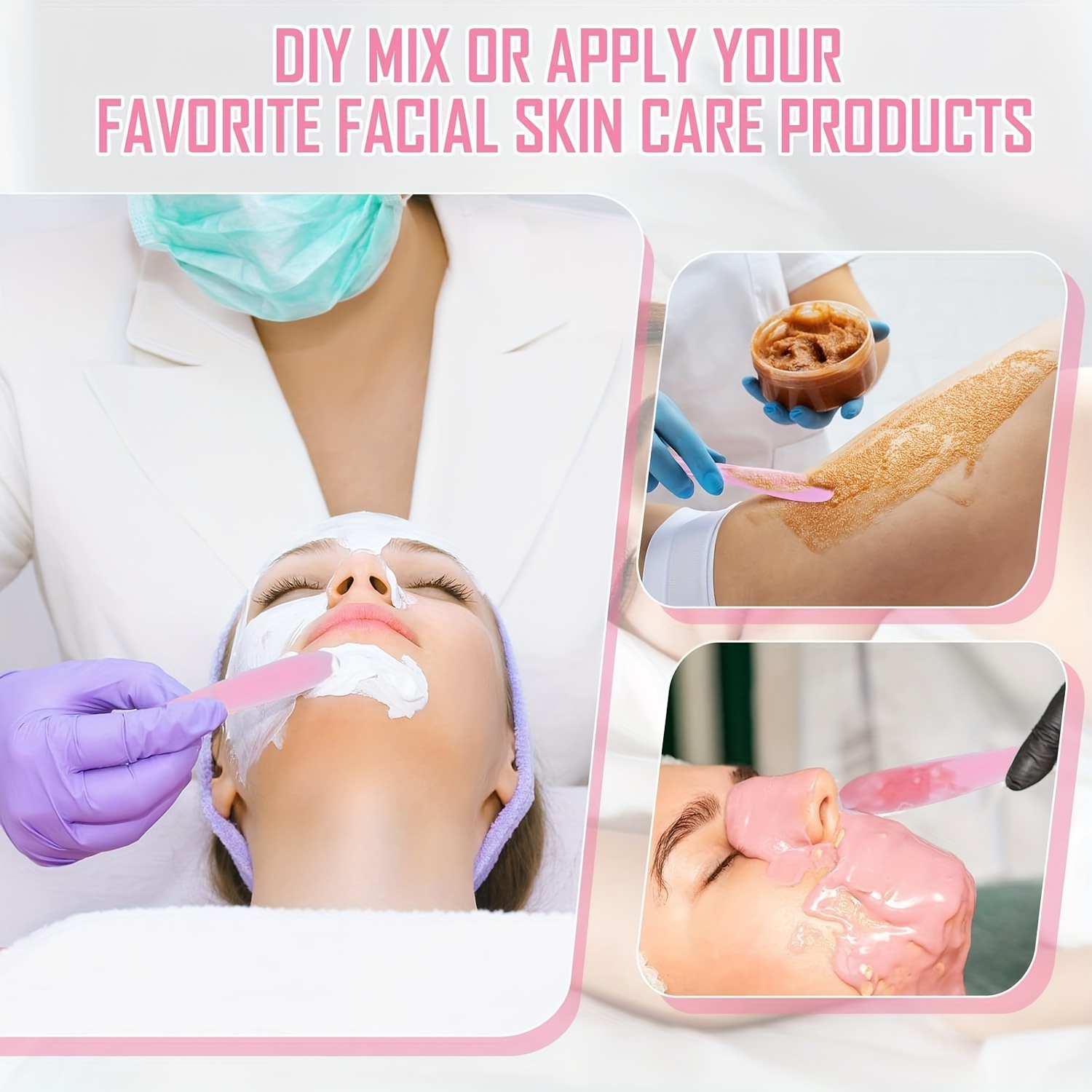 20 unidades de espátulas de pl - Face Mask Skincare reseña y precio